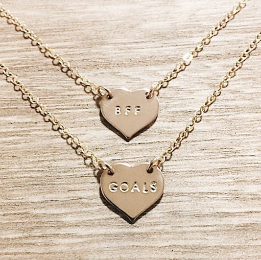 Mama + Mini Heart Necklace